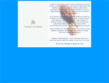 Tablet Screenshot of careandcompassion-goa.org